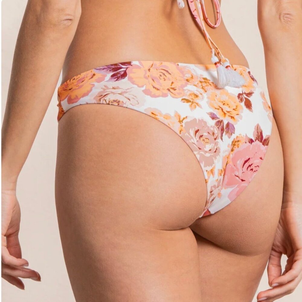 Maaji Afrodita Sublimity Classic Reversible Bikini Bottom Floral Stripe XL‎ - Picture 3 of 8